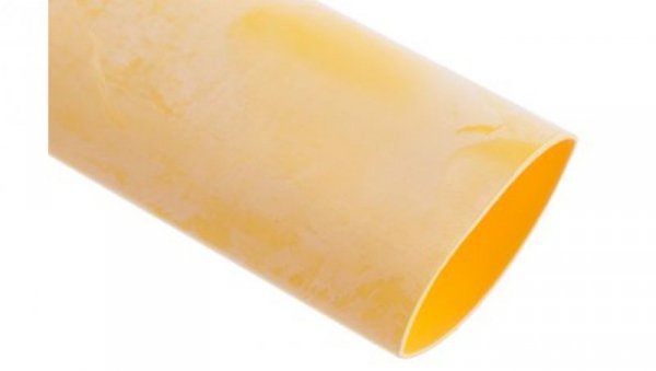 Osłona termokurczliwa żółta 2:1, średnica 19.1mm, dł. 1.2m, RS PRO