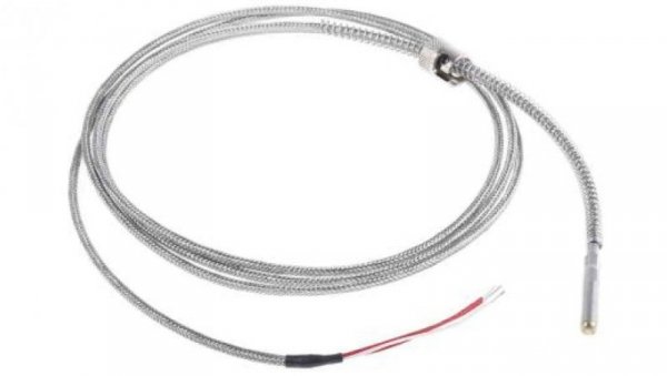 Termopara typ PT 100, -50C do +250C 35mm kabel 2m, Stal nierdzewna