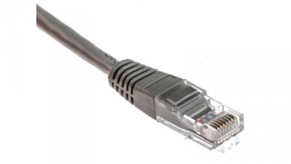 Kabel kat. 5e U/UTP Szary 2m