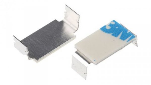 Spinka do kabli Zacisk rozwierany, 10mm, materiał: Aluminium, Samoprzylepny, 19.3 x 9.8 x 6.3mm, RS PRO