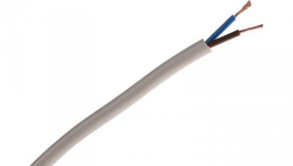 Sieciowy kabel zasilający 2 Core Polichlorek winylu PVC Sheath Biały 5.9mm od , 300 V