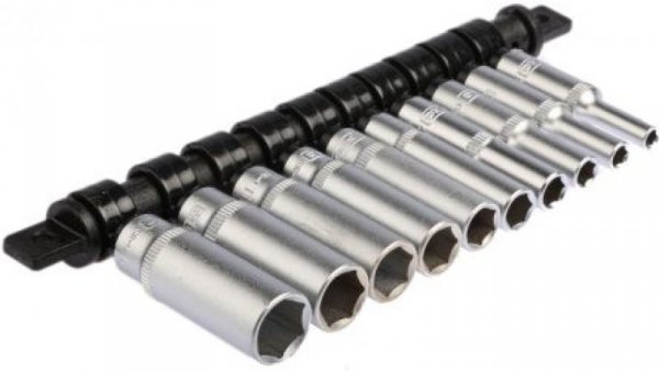 Zestaw nasadek 10 Piece 1/4 cala Kwadratowy Drive RS PRO