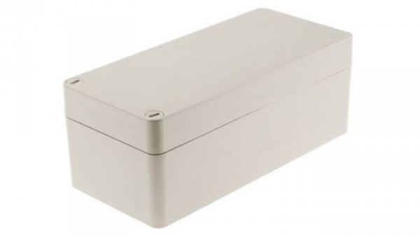 Szafka ścienna rozdzielcza Szary, materiał: Plastik wzmacniany włóknem szklanym, IP66, 100 x 120 x 260mm, RS PRO