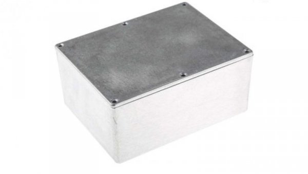 Obudowa ekranowana Srebrny IP66 Neopren, 165.8 x 127.3 x 76.3mm, RS PRO