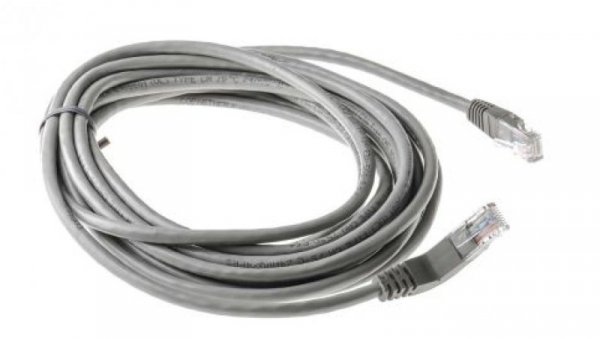 Kabel kat. 5e U/UTP Szary 5m