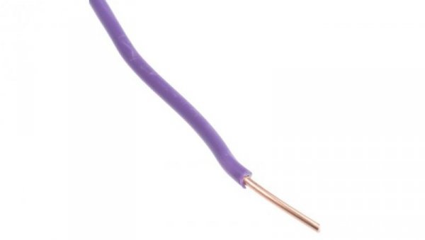 Przewód instalacyjny, 6491X, H07V-U., 100m, 1,5 mm² CSA , 450/750 V, 17,5 A, kolor: Fioletowy