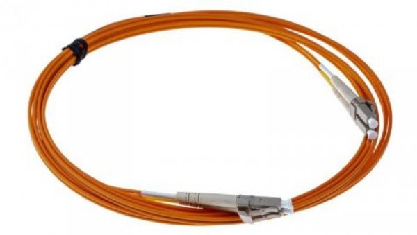 Kabel światłowodowy, średnica: 50/125μm, OM2 Wielomodowy, Pomarańczowy, LC / LC