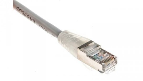 Kabel kat. 5e F/UTP Szary 500mm