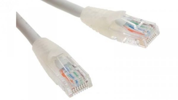 Kabel kat. 5e U/UTP Szary 10m