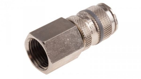 Szybkozłączka pneumatyczna, materiał Mosiądz, złącze G 1/2 żeńskie, RS PRO CEJN 310, Forster, Hansen 3000, ISO 6150 B,