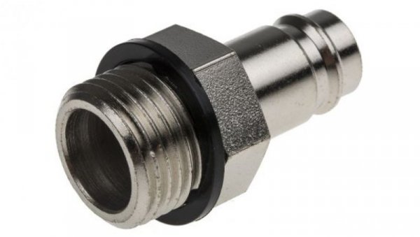 Szybkozłączka pneumatyczna, materiał Mosiądz, złącze G 1/2 męskie, RS PRO CEJN 410, Rectus 27, TST 410