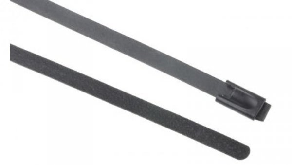 Opaska kablowa 680mm 4.6 mm Stal nierdzewna z powłoką poliestrową 100 sztuk RS PRO