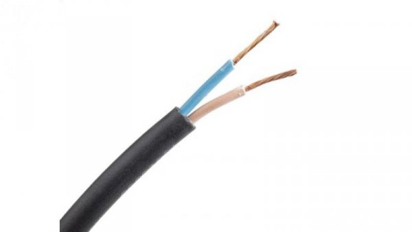Sieciowy kabel zasilający 2 Core CPE Sheath Czarny 9.3mm od , 450 V, 750 V