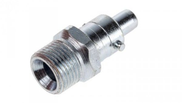 Szybkozłączka pneumatyczna, materiał Stal, złącze G 3/8 męskie, RS PRO PCL