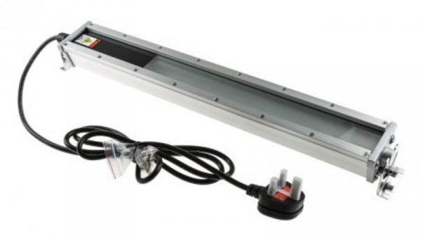 Lampa przemysłowa 24 W 514 mm Liniowe stałe Typ G, brytyjskie BS1363, RS PRO