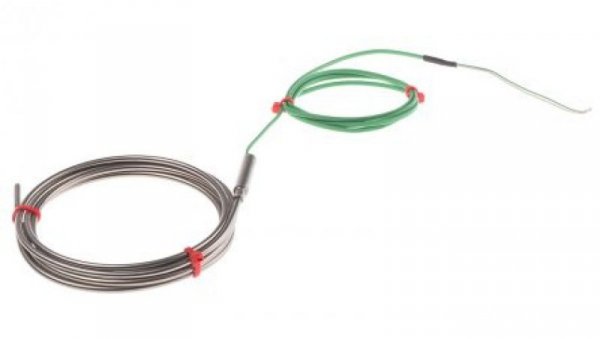 Termopara typ K do +1100C 1.5m kabel 1m, Stal nierdzewna IEC