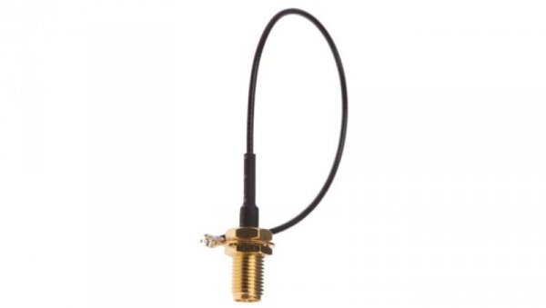 Kabel koncentryczny, RF, Czarny Wtyk RP-SMA Żeńskie U.FL 150mm, RS PRO Z zakończeniem