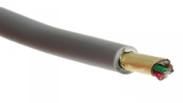Wielożyłowy kabel przemysłowy Ekranowany 5 0,22 mm² 1 A 300 V Polichlorek winylu PVC 4.95mm 100m RS PRO