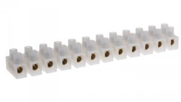 10mm² Złącze wtykowe do druku Naturalny 12-żyłowe, Wkręcane, 400 V Śruba