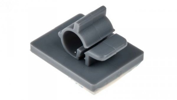 Spinka do kabli Zacisk kablowy, 7mm, materiał: Nylon 66, Samoprzylepny, 25 x 20mm, RS PRO