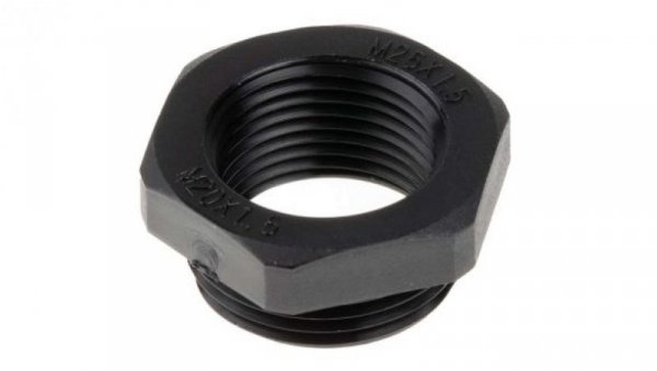 Adapter do dławnic kablowych, , M25 to M20, materiał: Nylon 66, kolor: Czarny, RS PRO