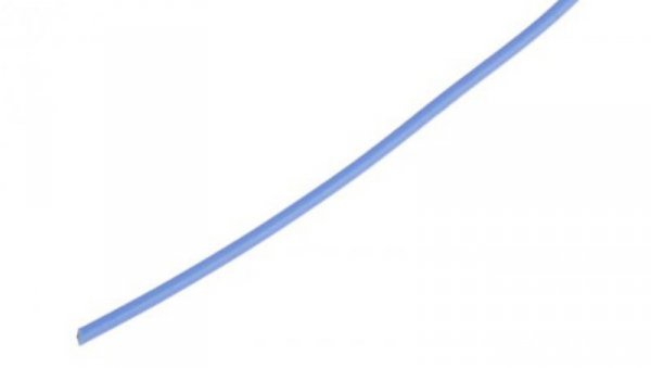 Przewód do urządzeń PTFE PTFE Niebieski, 100m 0,22 mm² 7/0,2 mm, 600 V, -75 → +200C, Ø 1.2mm, RS PRO BS3G210