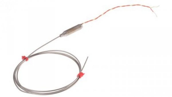 Termopara typ K do +1100C 1m kabel 100mm, Stal nierdzewna ANSI