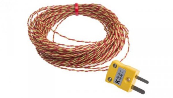 Termopara typ K do +250C 10m kabel 10m ANSI