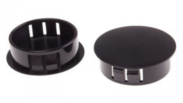 Zaślepka, Czarny Niegwintowany, Nylon 66, Zaślepianie, 30.1mm 34.2mm RS PRO