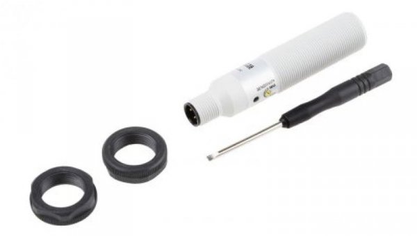 Czujnik pojemnościowy PNP 5 mm cylindryczny M18 x 1 200 mA 10 → 30 V DC IP67