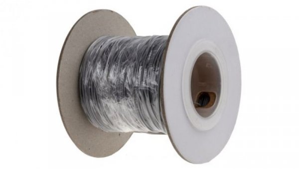 Przewód jednożyłowy linkowy, Przewód instalacyjny, 0,2 mm², 11/0,16 mm, 24 AWG, MPPE, 600 V, Szary, dł. 100m, RS PRO