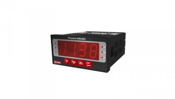 Regulator temperatury wł./wył. 2-wyjściowy, Uz 100 → 240 V AC, 48 x 96mm