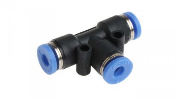 Adapter gwintowany teowy typu rura – rura, 10 barów