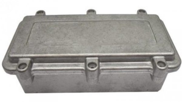Obudowa ekranowana Srebrny IP67 Silikon, 192 x 96 x 67mm, RS PRO