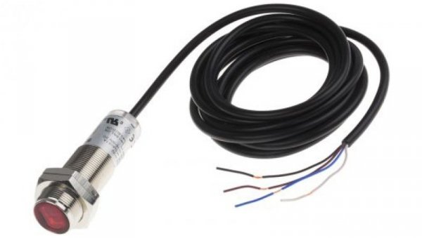 Czujniki fotoelektryczne NPN cylindryczny zakres 1 → 140 mm IP67
