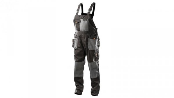 Spodnie robocze na szelkach rozmiar XL/56 81-240-XL