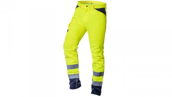 Spodnie robocze ostrzegawcze 40 poliester 60 bawełna 260gsm rozmiar M 81-792-M