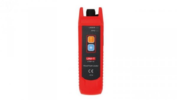 Wizualny lokalizator uszkodzeń światłowodów, stopień ochrony IP54, światło czerwone 650nm, złącze FC 2,5mm UT-691-10