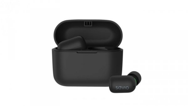 SAVIO BEZPRZEWODOWE SŁUCHAWKI BLUETOOTH 5.1 IPX5 TWS-09