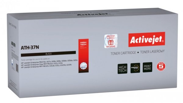 Toner Activejet ATH-37N (zamiennik HP 37A CF237A Supreme 11000 stron czarny)