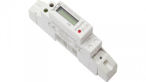 Miernik energii elektrycznej 1-fazowy 230V, 45A DDS238