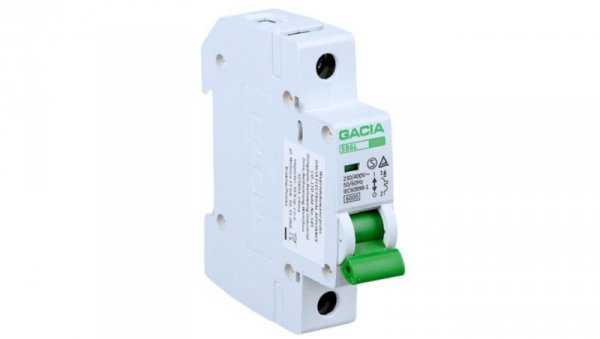 Wyłącznik nadprądowy 1P B25 A 6kA AC