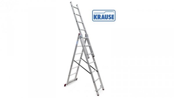 Krause Corda Drabina aluminiowa 3x7 030375