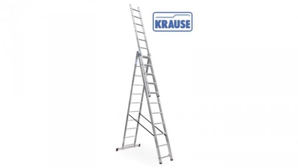 Krause Corda Drabina aluminiowa 3x11 030429