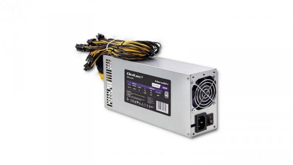 Qoltec Zasilacz PCI-E 1800W 80 Plus Platinum Data mining