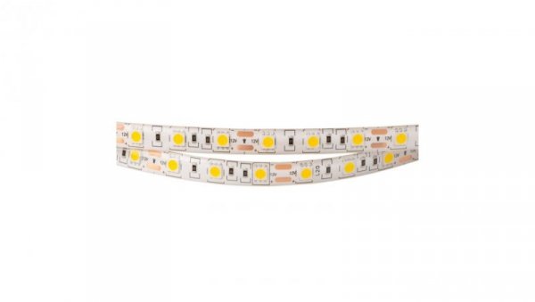 Taśma LED 5050 60 diod/m 72W 14,4W/m 12V IP63 WW 3000K /5m/ EC79365