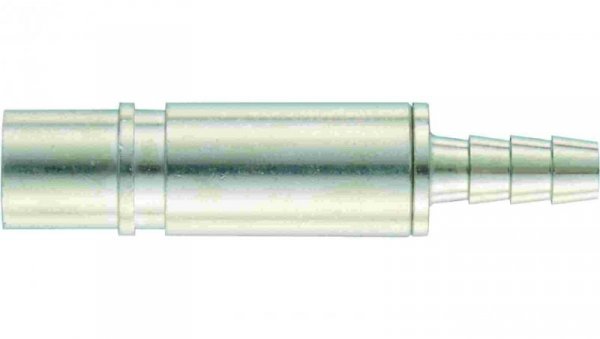 Styk Han Modular żeński na przewód śr: 4mm mosiądz 09140006414