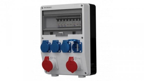 Rozdzielnica budowlana TD-S 2x16A 4x230V Schuko Doktorvolt 2008