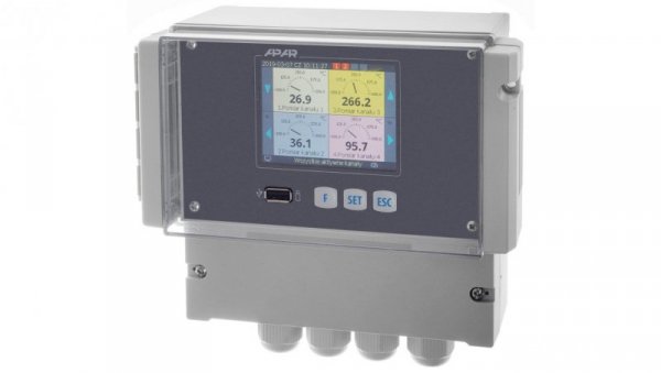 Wielokanałowy regulator uniwersalny AR634/S1/P/W