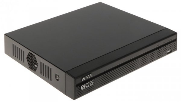 Rejestrator IP 4 kanałowy 8 Mpix BCS-L-NVR0401-4KE-4P